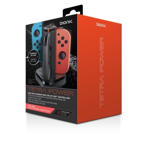  Bionik bionik BNK-9019 Tetra Power Charging Dock for Joy-Con Controllers