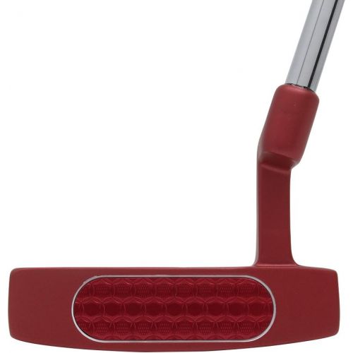  Bionik 105 Red Golf Putter Right Handed Semi Mallet Style with Alignment Line Up Hand Tool 33 Inches Petite Ladys Perfect for Lining up Your Putts
