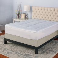 BioPEDIC Memory Cloud 3.5 Gel-Infused Memory Foam and Fiber Twin Mattress Topper