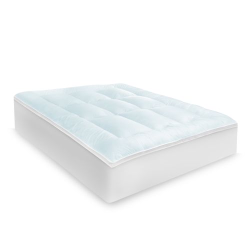  BioPEDIC Memory Cloud 3.5 Gel-Infused Memory Foam and Fiber Twin Mattress Topper