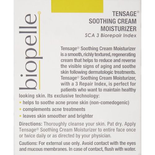  Biopelle Tensage Soothing Cream Moisturizer, 1 oz.