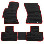 Biosp biosp Floor Mats for Subaru Forester 2013-2017 Rubber Carpet Liners Heavy Duty Protection Black All Weather Odorless