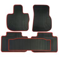 Biosp biosp Compatible Fit 2018 BMW X3 G01 X4 G02 All Weather Floor Mats Liners Front and Rear Set Heavy Duty Rubber Car Carpet