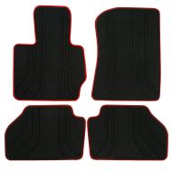 Biosp biosp All Weather Floor Mats Liners Compatible Fit 2014-2017 BMW X3 F25 X4 F26 Runner Front and Rear Set Heavy Duty Rubber Car Carpet