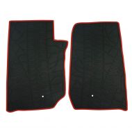 Biosp biosp Fit 2014-2017 Jeep Wrangler 2 Doors Runner All Weather Floor Mats Set Heavy Duty Rubber Car Carpet