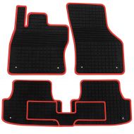 Biosp biosp Floor Mats for Audi A3 2013 2014 2015 2016 2017 2018 2019 Rubber Protection Vehicle Carpet Black Floor Liners All Weather Heavy Duty