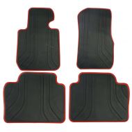 Biosp biosp Fit 2014-2017 BMW 3 Series Floor Mats Front and Rear Set For BMW 316i 318i 320i 325i 328i Heavy Duty Rubber Car Carpet All Weather