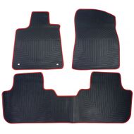 Biosp biosp Compatible Fit 2016 2017 2018 Lexus RX350 Runner Front and Rear Floor Mats All Weather Floor Liners Set Heavy Duty Rubber Car Carpet