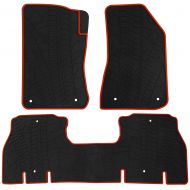 Biosp biosp Compatible for Jeep Wrangler JL 2018 2019 All Weather Floor Mats Liners Black Front and Rear Set Heavy Duty Rubber Car Carpet