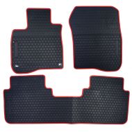 Biosp biosp Fit 2017 - 18 Honda CR-V Runner Front and Rear Floor Mats Set Heavy Duty Rubber Car Carpet for CRV