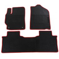 Biosp biosp Fit 2012 - 2017 Toyota Camry Runner Front and Rear Floor Mats Set Heavy Duty Rubber Car Carpet