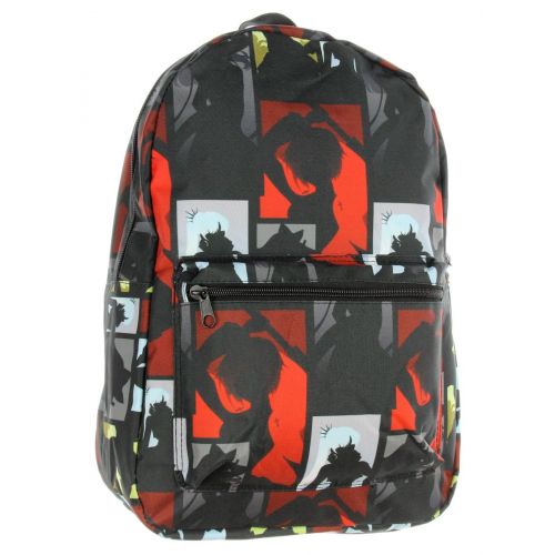 Bioworld RWBY Poster Backpack Anime Emblems Character Silhouette