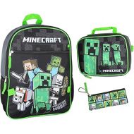 Bioworld Minecraft Backpack Set with Detachable Lunch Box 16