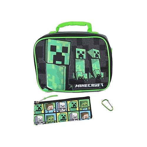  Bioworld Minecraft Backpack Set with Detachable Lunch Box 16