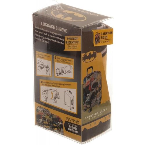  Bioworld DC Comics Luggage Cover Batman Luggage Cover - DC Comics Accessories DC Comics Gift