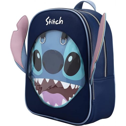  Bioworld Lilo and Stitch ITA Mini Backpack with Removeable Scrump Pin