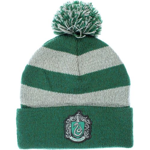  할로윈 용품Bioworld Harry Potter Hogwarts Houses Knit Scarf & Pom Beanie Set