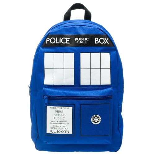  Bioworld Tardis Backpack