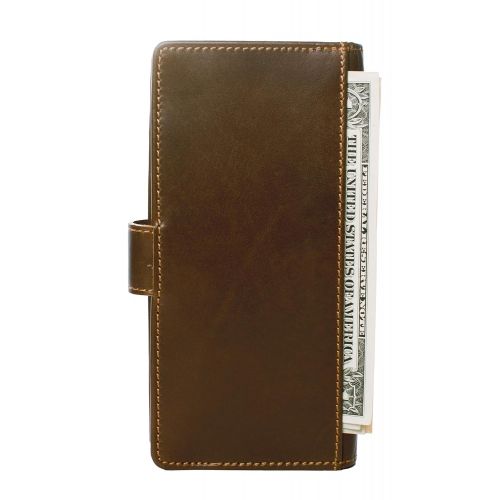  Birch+Leathers Slim Leather Travel Wallet passport holder with RFID Block