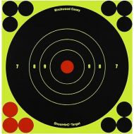 Birchwood Casey Bull's-Eye Reactive Targets - Highly Visible Instant Feedback Self-Adhesive Shooting Targets