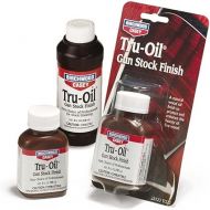 Birchwood Casey Fast-Drying Long-Lasting Water-Resistant Oil-Based Tru-Oil Stock Finish Bottle, 3 Ounce