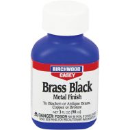 Birchwood Casey Fast-Acting Brass Black Metal Finish to Blacken or Antique Brass, Copper, Bronze Parts