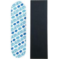 Birdhouse Skateboard Deck Lizzie Armanto Blue Razz 8.25 x 31.8 White with Grip