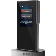 [아마존핫딜][아마존 핫딜] [Upgraded] Birgus Smart Voice Translator Device with 2.4 Inch High Definition Toch Screen Support 82 Languages for Travelling Abroad Learning Off-Line Shopping Business Chat Record