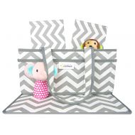 BirthWeek Baby Diaper Caddy Organizer; Unique Design Protects Diapers and Home from Spills and Moisture;...