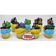 Birthday Celebrations Thomas the Train Birthday Cupcake Cake Party Favor Set Featuring Thomas and Friends