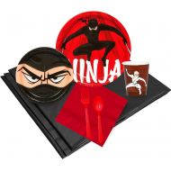 BirthdayExpress Ninja Warrior Party Supplies - Party Pack for 24
