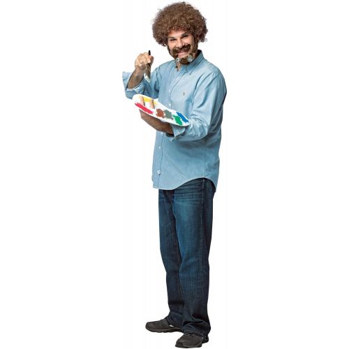  할로윈 용품BirthdayExpress Bob Ross Artist Couples Costume Bundle Set