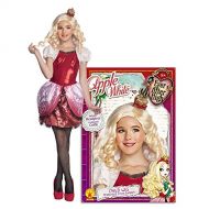 BirthdayExpress Ever After High Apple White Deluxe Child Costume and Wig Bundle - M(8/10)