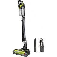 BISSELL PowerGlide Slim Corded Vacuum Powerful Pet Hair Pickup on Carpet & Hard Floors Lightweight Swivel Steering 3-in-1 Capabilities with Dusting & Crevice Tool XL Tank 3070, Black & Green