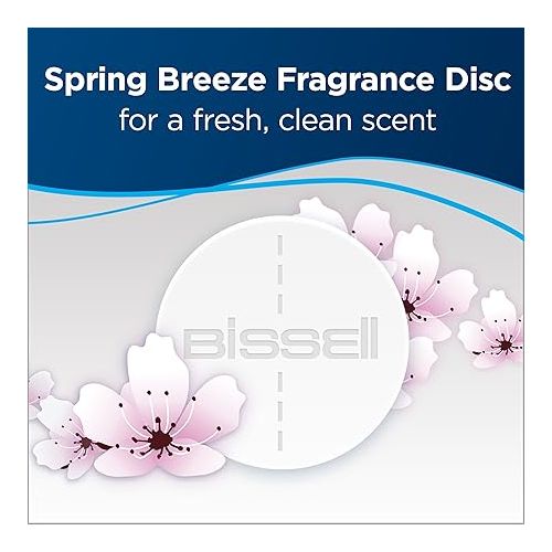  Bissell Power Fresh Steam Mop with Natural Sanitization, Floor Steamer, Tile Cleaner, and Hard Wood Floor Cleaner with Flip-Down Easy Scrubber, 1940A