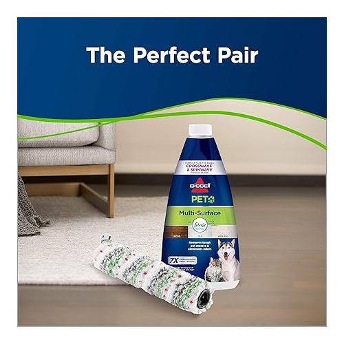  BISSELL Multi Surface Pet Brush Roll-Crosswave Cordless Max, New OEM Part, 2788, White