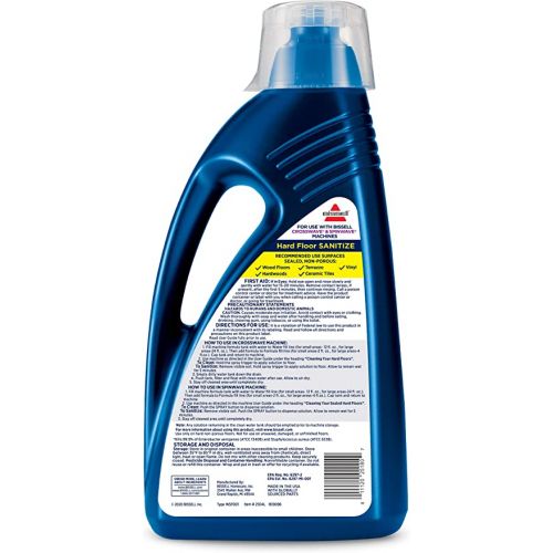  BISSELL Hard Floor Sanitize Formula, 80 oz, 80 Fl Oz (Pack of 1), 2504L