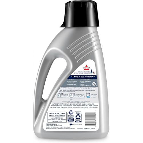  Bissell 78H63 Deep Clean Pro 4X Deep Cleaning Concentrated Carpet Shampoo, 48 ounces - Silver