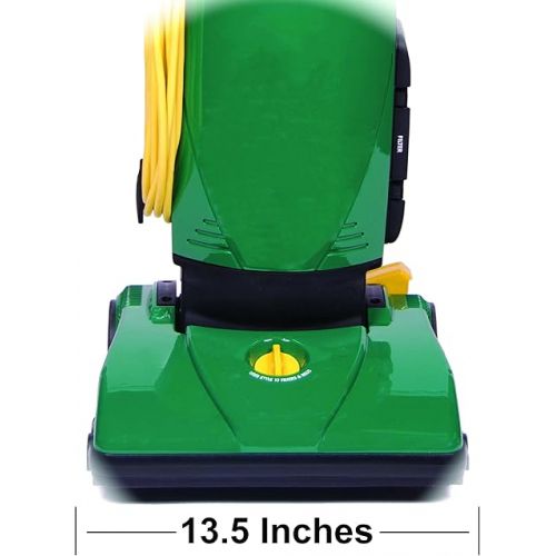  BISSELL BigGreen Commercial PowerForce Bagged Lightweight, Upright, Industrial, Vacuum Cleaner, BGU1451T