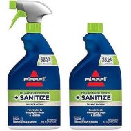 BISSELL Pet Pretreat + Sanitize Stain, 2 pack, 11299, 22 Fluid Ounces (Packaging may vary)