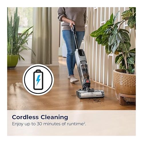  BISSELL® CrossWave® OmniForce™ Multi-Surface Hard Floor Cleaner Wet Dry Vacuum with Dedicated Dry Vacuum Mode, 3882