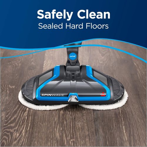  [아마존핫딜][아마존 핫딜] Bissell BISSELL Spinwave Plus Hard Floor Cleaner and Mop, Silver