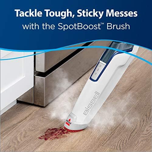  Bissell Steam Mop, Steamer, Tile, Hard Wood Floor Cleaner, 1806, Sapphire Powerfresh Deluxe