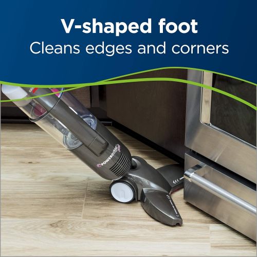  Bissell PowerEdge Pet Hardwood Floor Bagless Cleaner, 81L2A Stick Vacuum, Gray