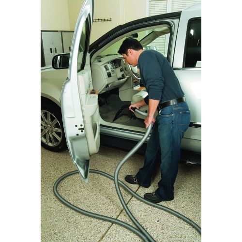 BISSELL Garage Pro Wall-Mounted Wet Dry Car Vacuum/Blower with Auto Tool Kit, 18P03-Gray, Gray