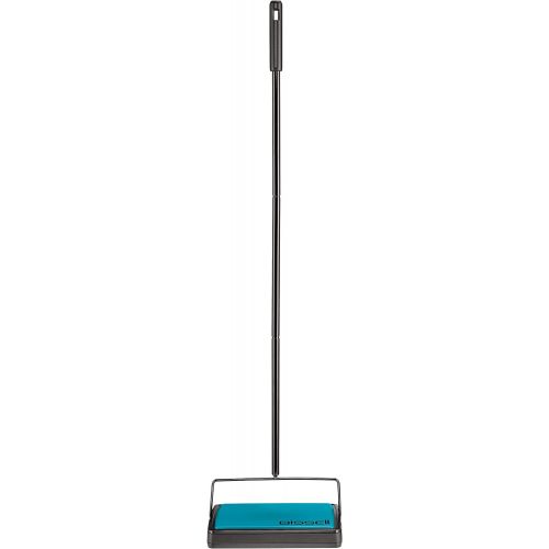  Bissell Easy Sweep Compact Carpet & Floor Sweeper, 2484A, Teal