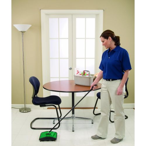  BISSELL BigGreen Commercial BG23 Sweeper with 2 Nylon Brush Rolls, 7-1/2 Cleaning Path, Green