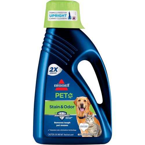  BISSELL 2X Pet Stain & Odor Full Size Machine Formula, 48 ounces, 99K57