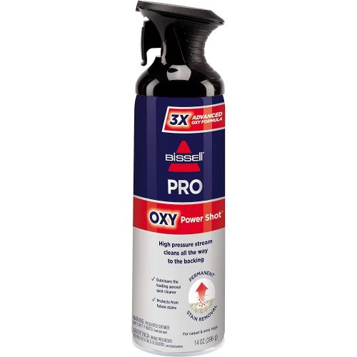  Bissell Professional Power Shot Oxy Carpet Spot, 14 ounces, 95C9 Stain Remover, 14oz (Pack of 1)