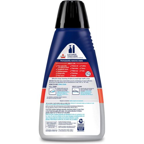  Bissell Professional Spot and Stain + Oxy Portable Machine Formula, 32 oz, 32 Fl Oz